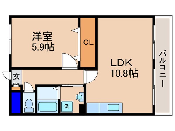 アプロ－ズの物件間取画像